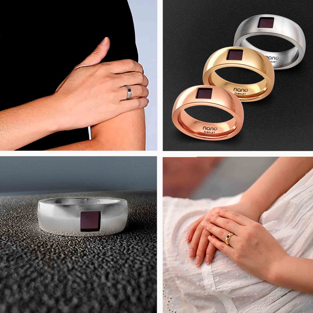 Bible Verse Ring Collection in Gold, Rose Gold and Silver With New Testament Inside by My Nano Jewelry